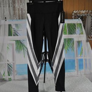 Kimberly Women's Stylish Black and White Leggings